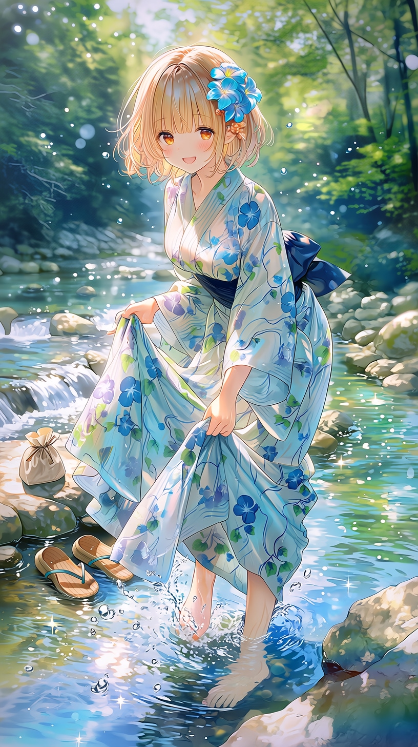 One Last Spark of Summer  「夏、最後のひとしずく」