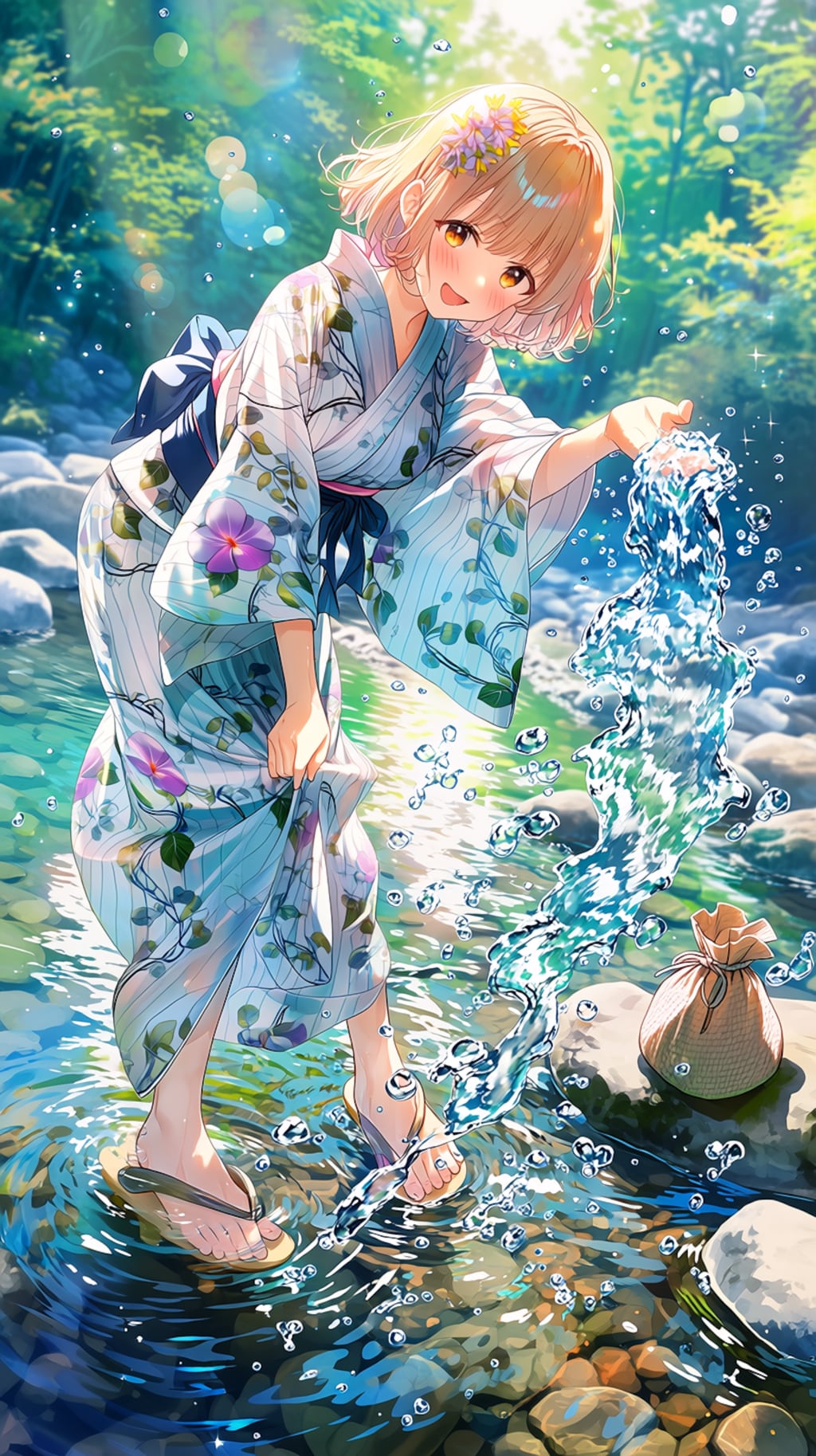 One Last Spark of Summer  「夏、最後のひとしずく」