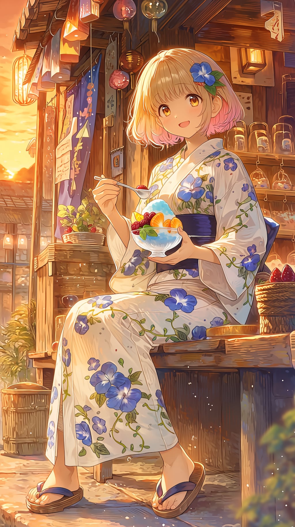 One Last Spark of Summer  「夏、最後のひとしずく」