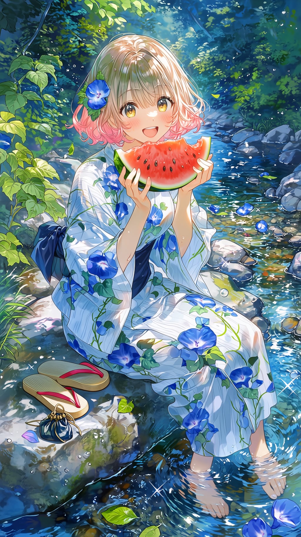 One Last Spark of Summer  「夏、最後のひとしずく」