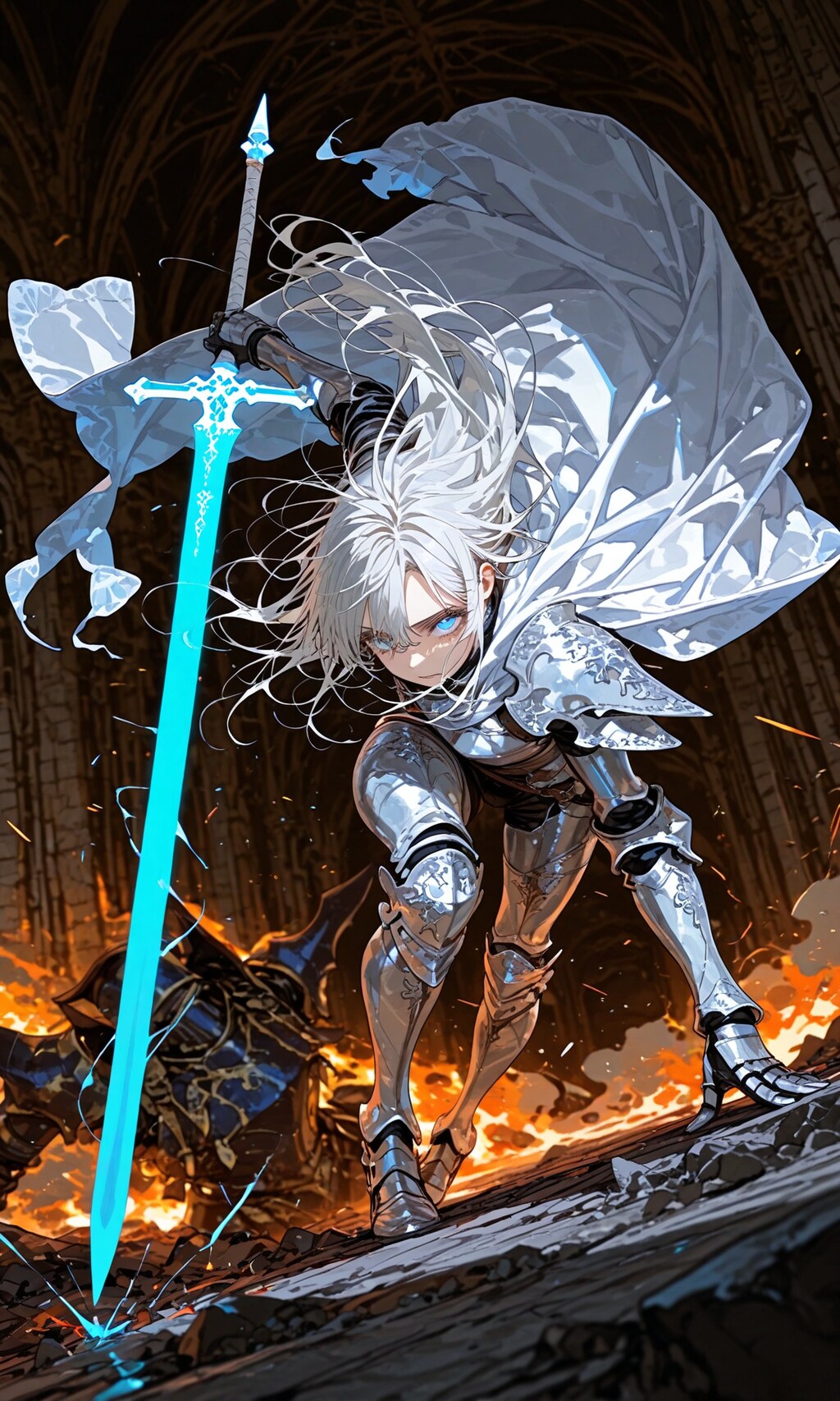白き騎士の戦い