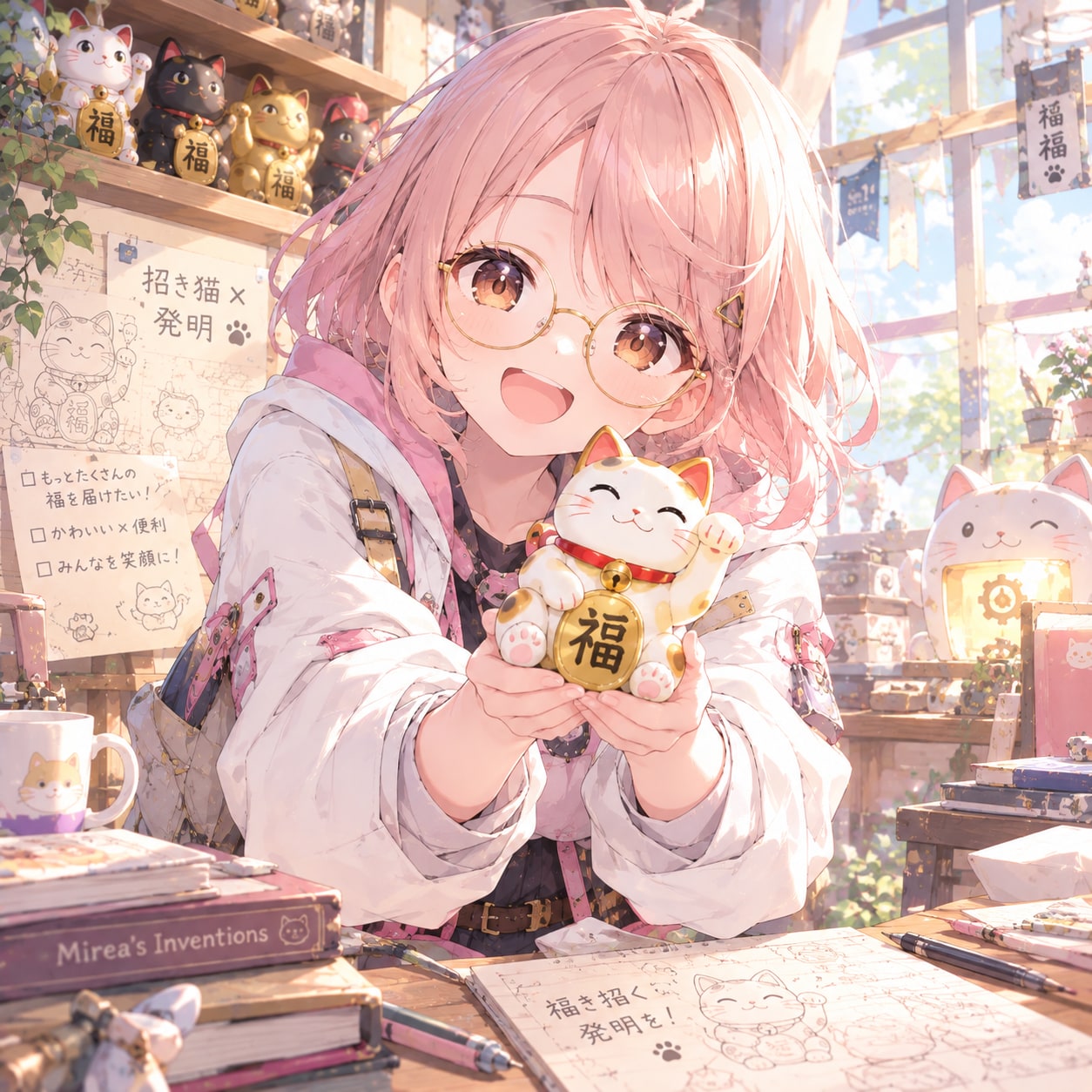 福を招く、発明家 | の人気AIイラスト・グラビア