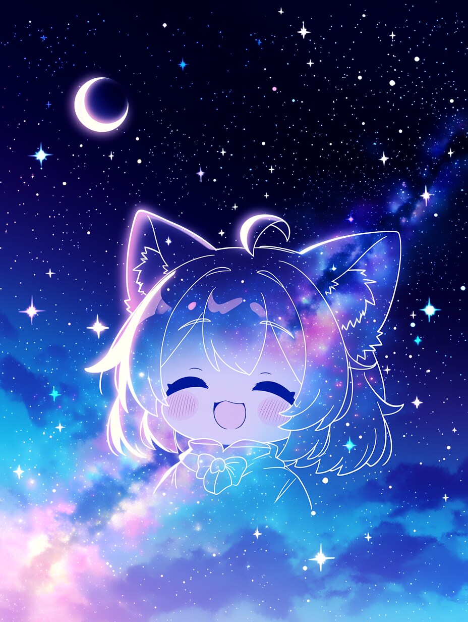 星になったにゃ