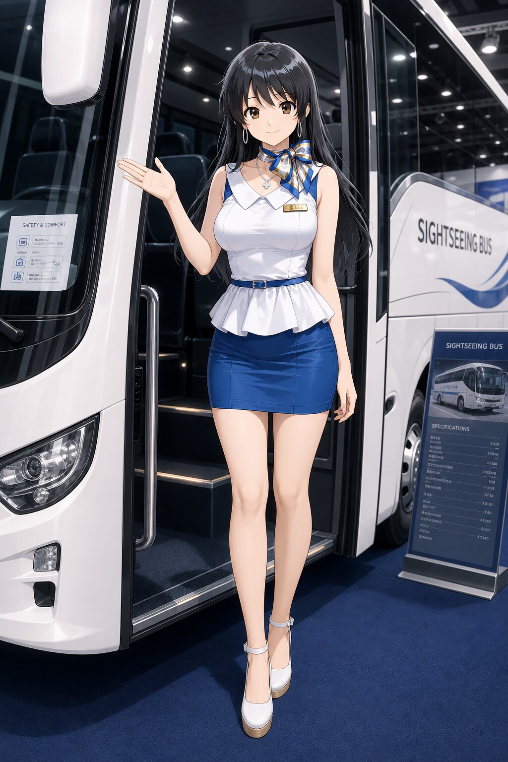 商用車ブースにて３