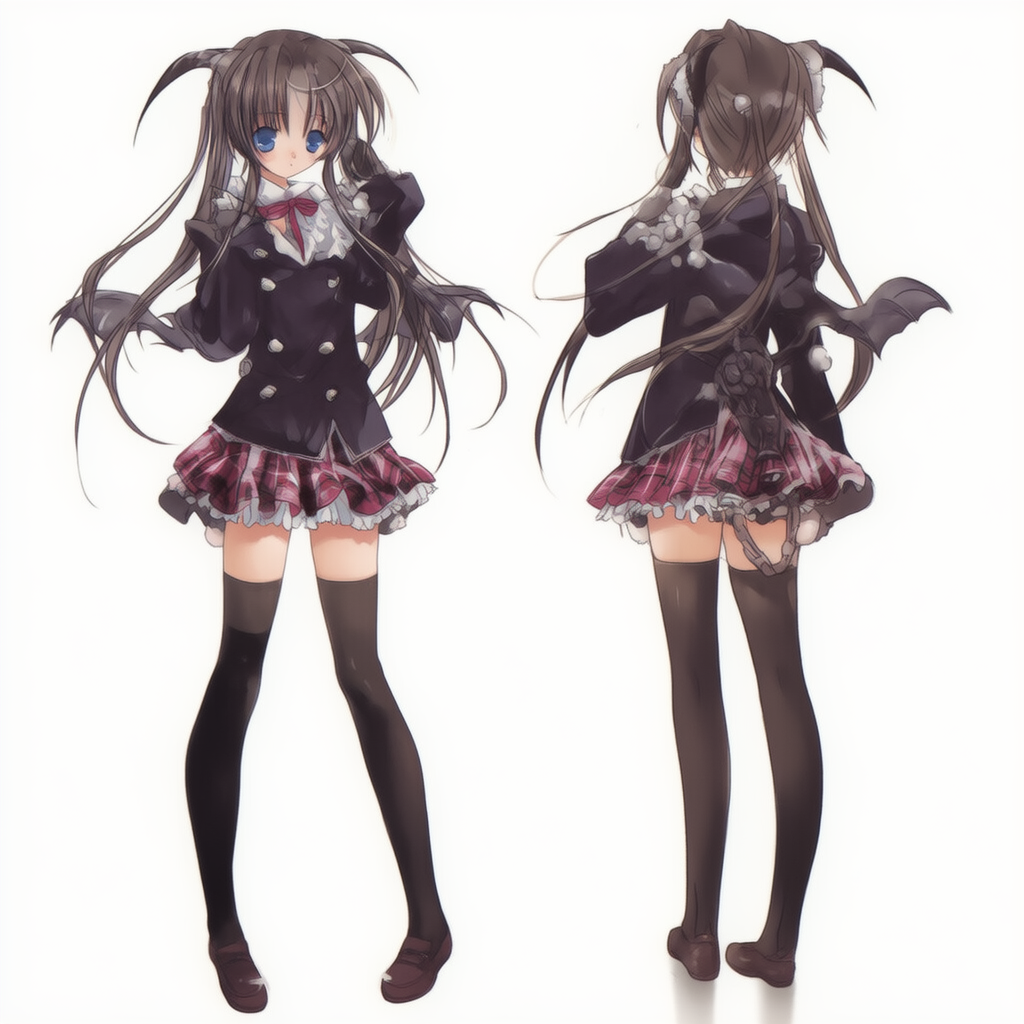 zettai ryouiki（絶対領域）のみで生成