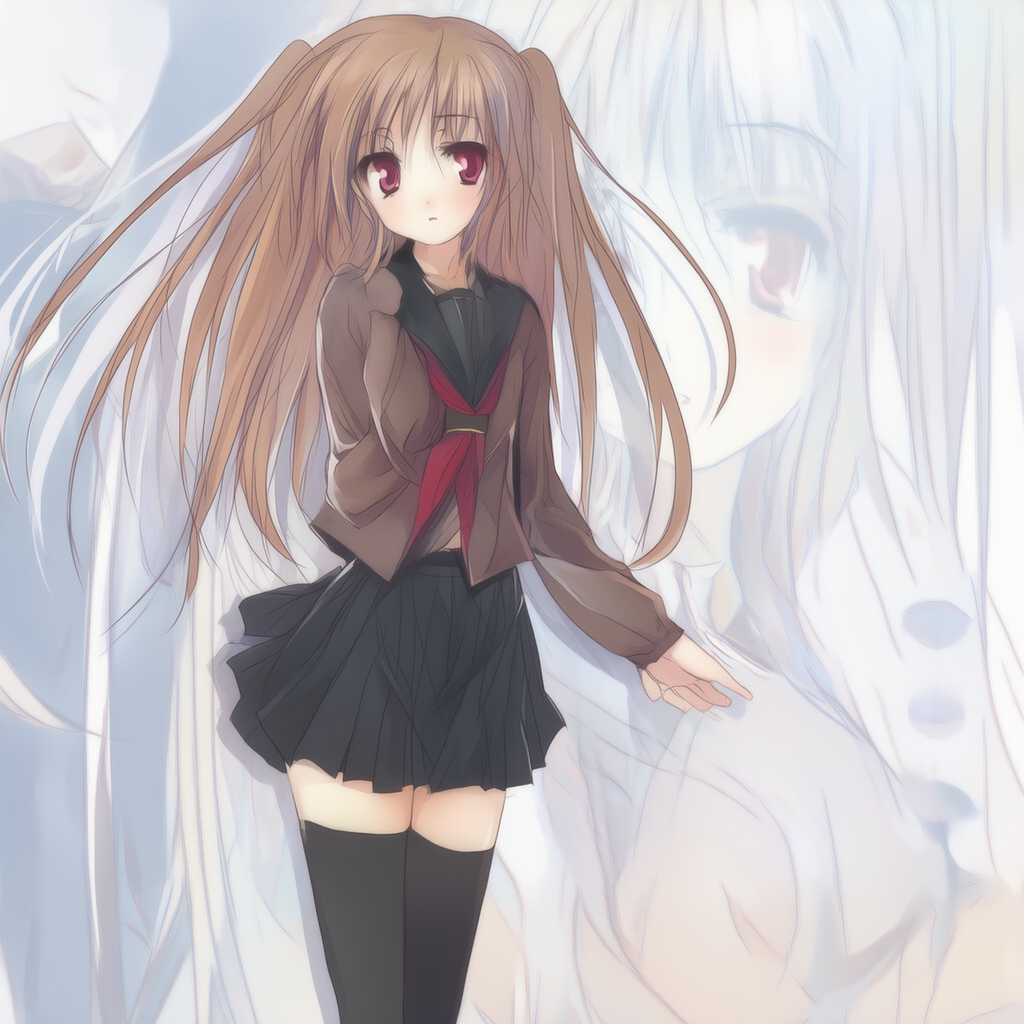 zettai ryouiki（絶対領域）のみで生成