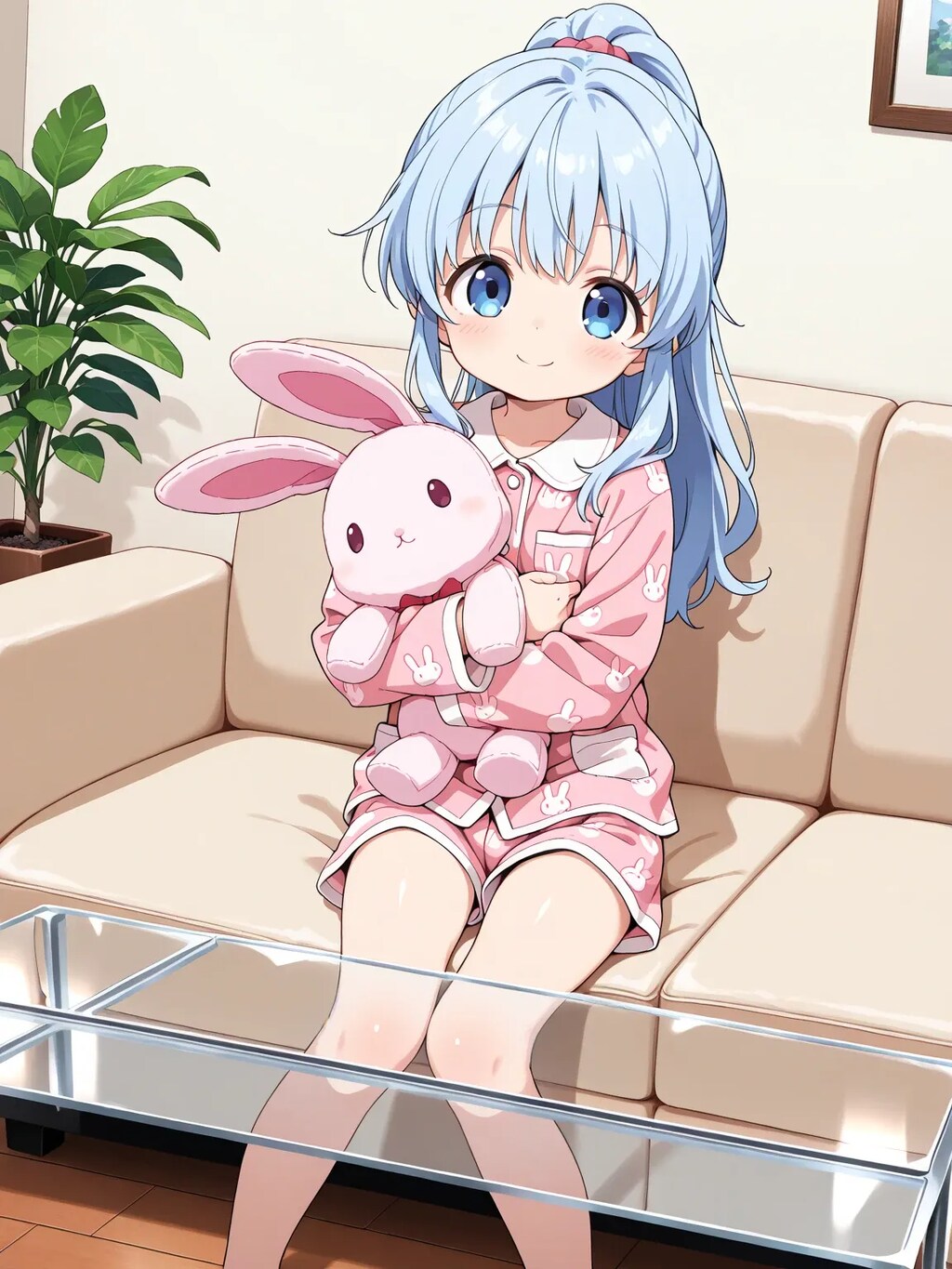 春色コーデな「うさぎ」