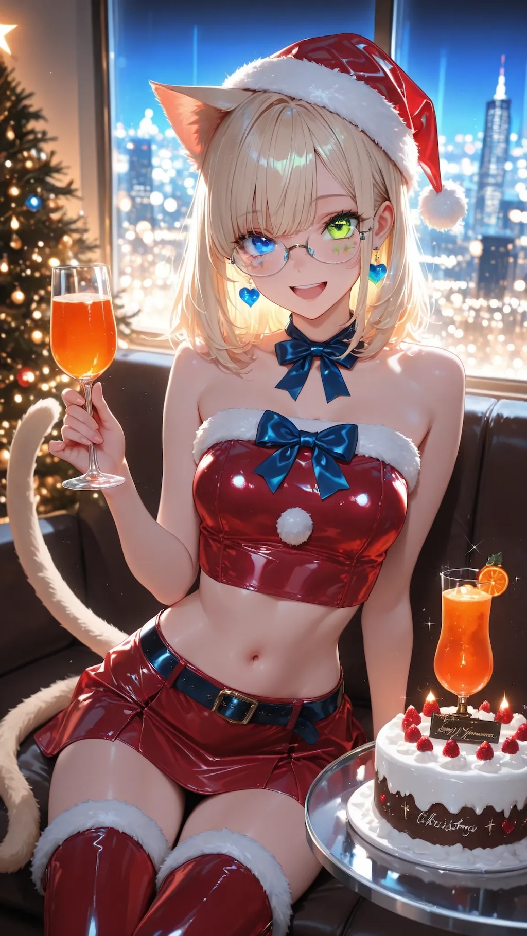 忘年会クリパat青原家