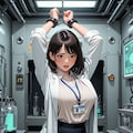 拘束される新人研究員 10枚目