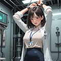 拘束される新人研究員 3枚目