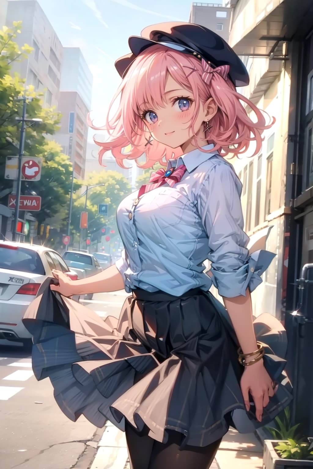 私服で外出
