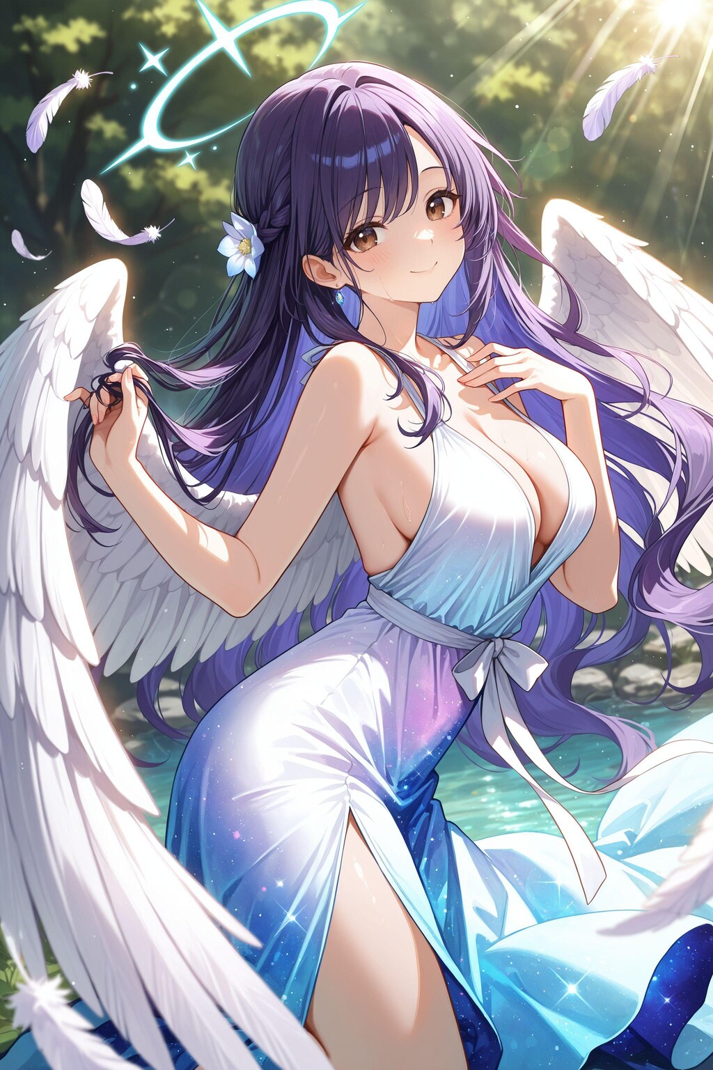 天使さん頑張ります