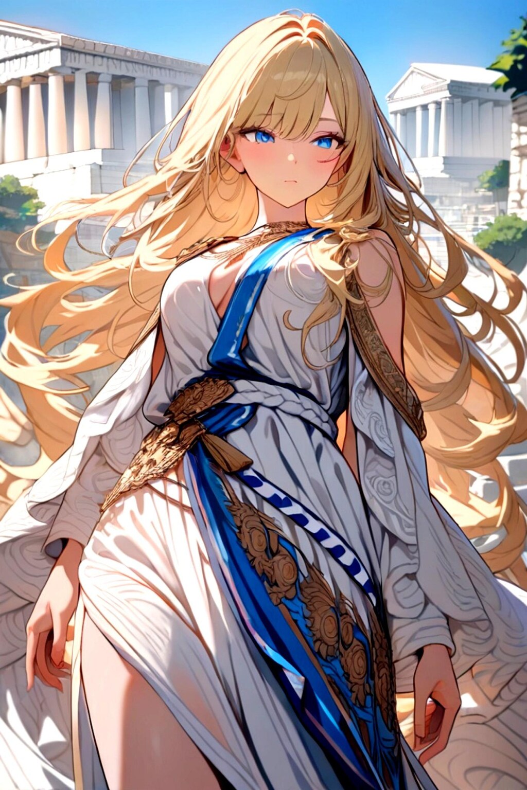 古代ギリシャの金髪ちゃん