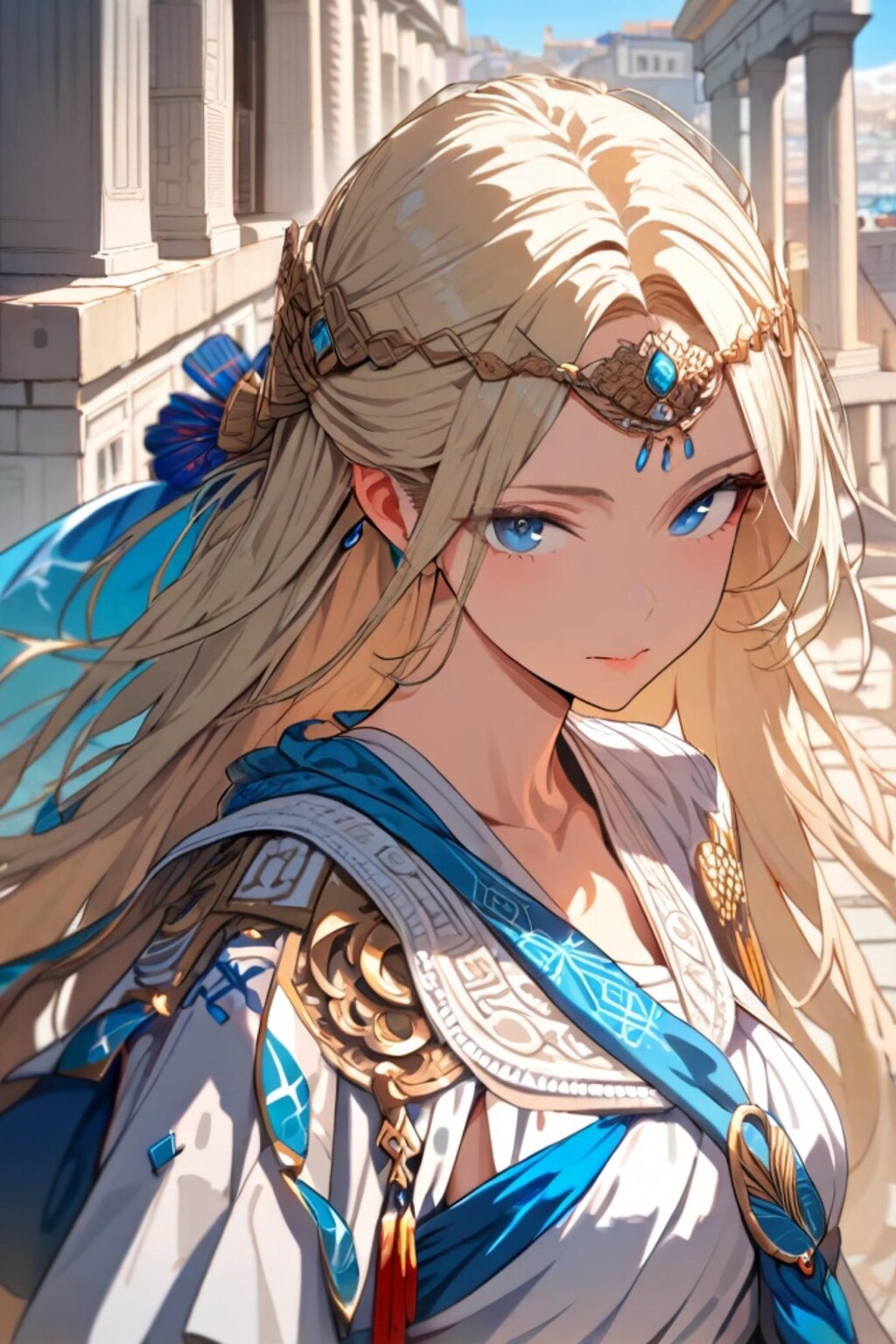 古代ギリシャの金髪ちゃん