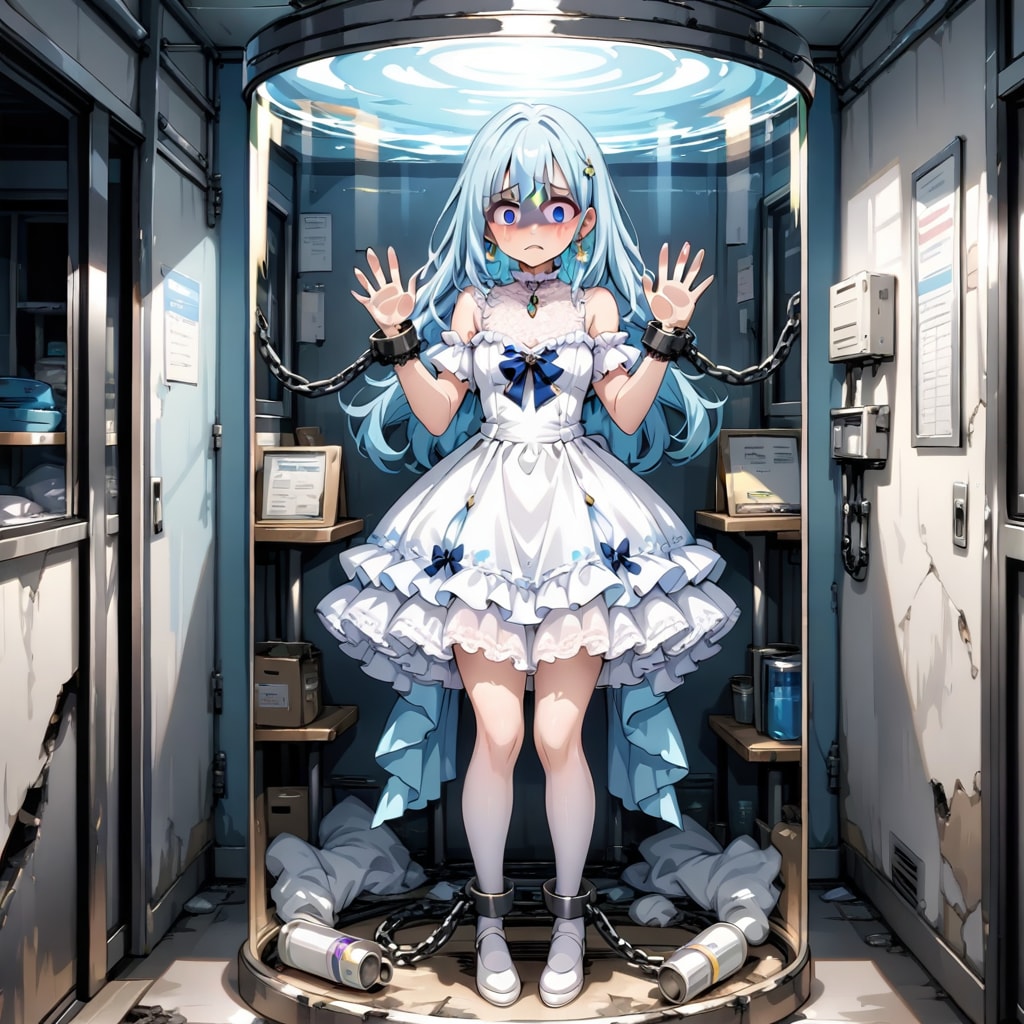 LARIMARちゃんを水責めして怯えさせよう！