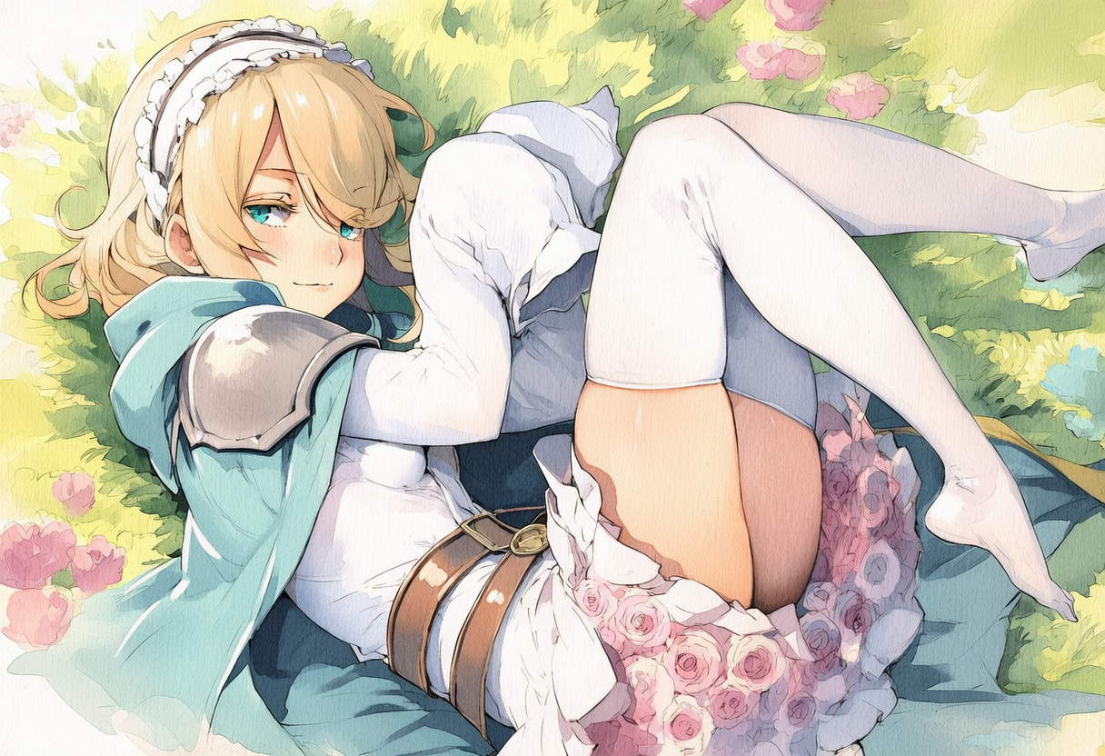 美少女な薔薇騎士