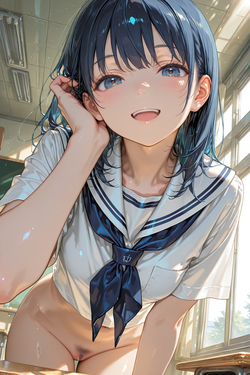 夏服。