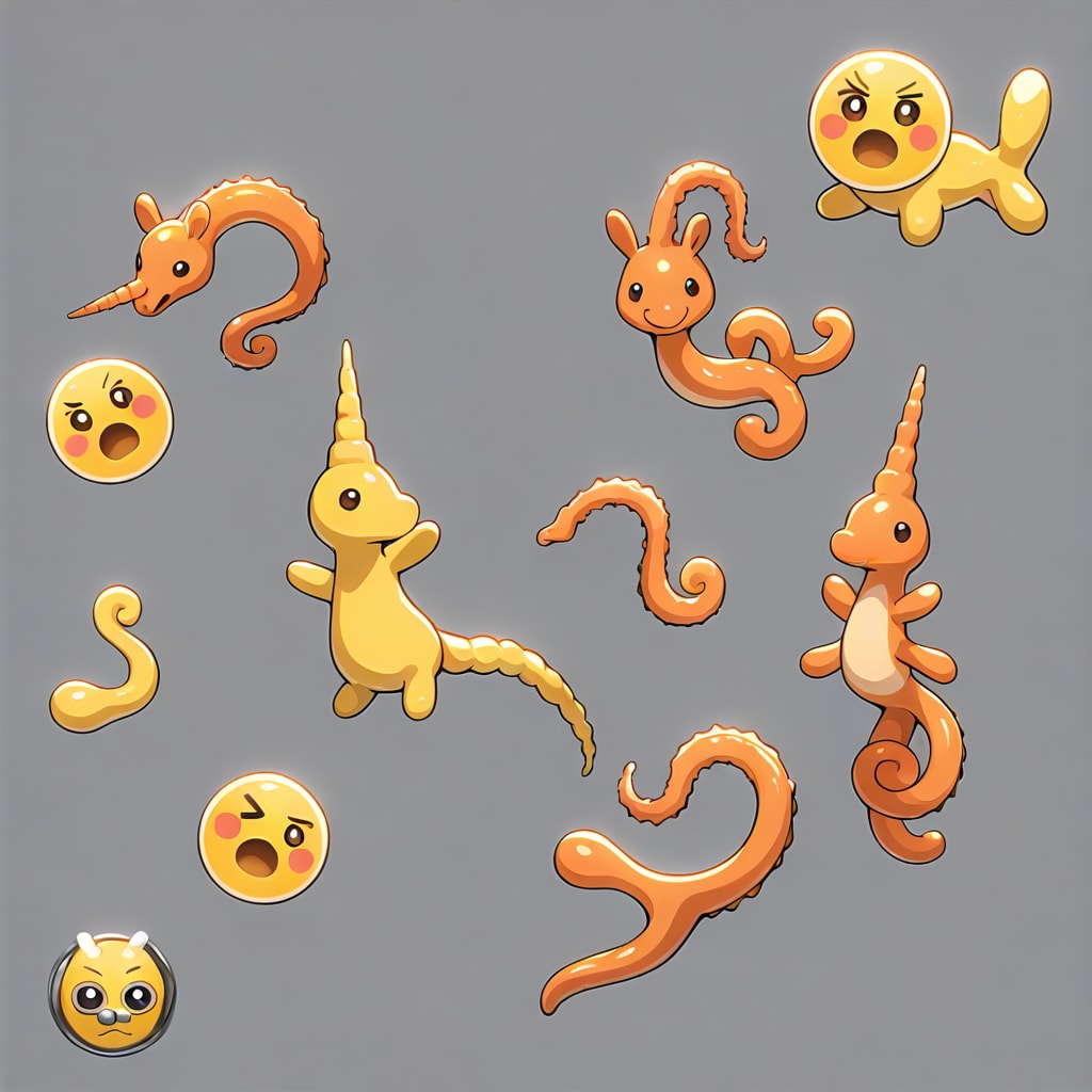 タツノオトシゴの絵文字 | の人気AIイラスト・グラビア