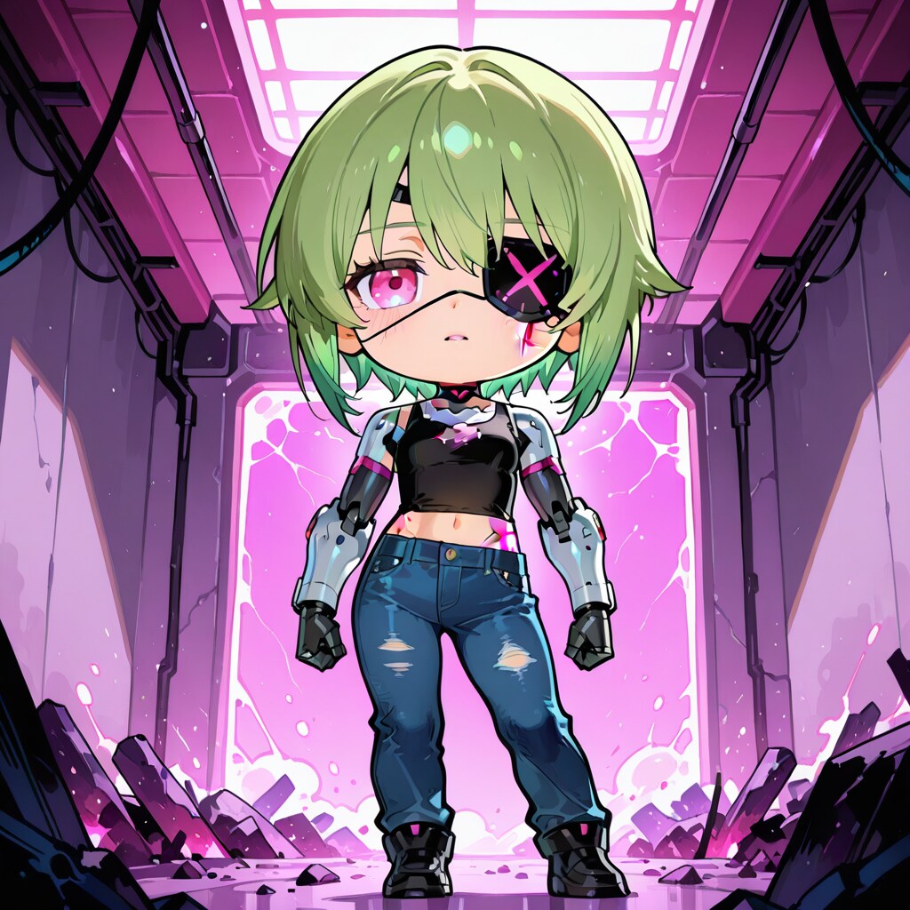 眼帯さんSD