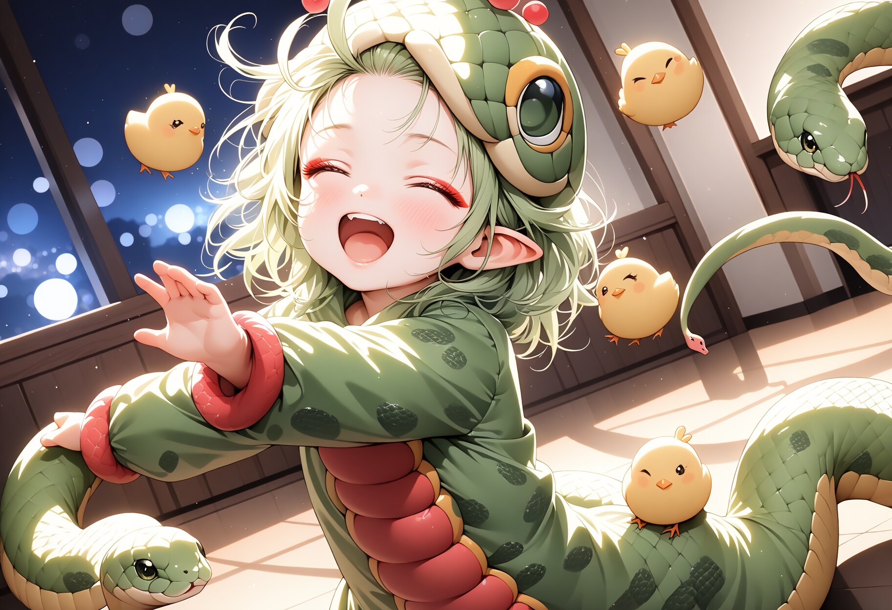 踊る⭐️スネークガール