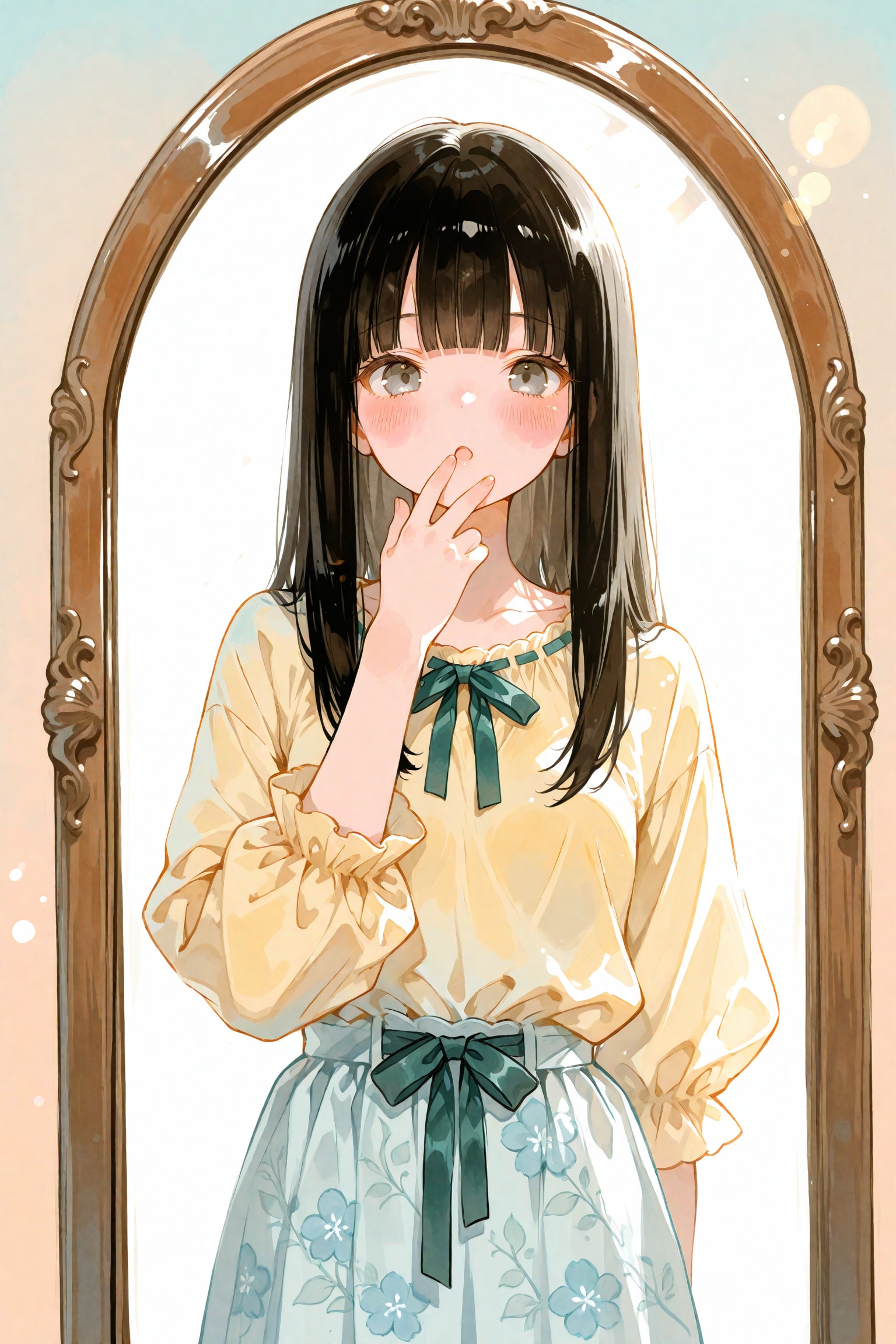 [Story of U] no.021 - 試着（裏） | の人気AIイラスト・グラビア