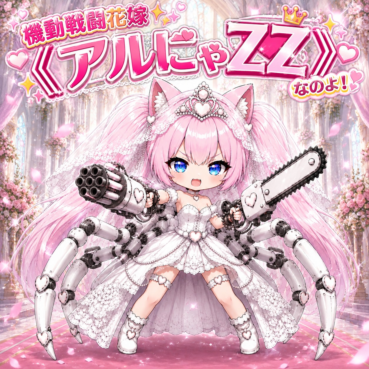 機動戦闘花嫁《アルにゃZZ》デビューよ‼️