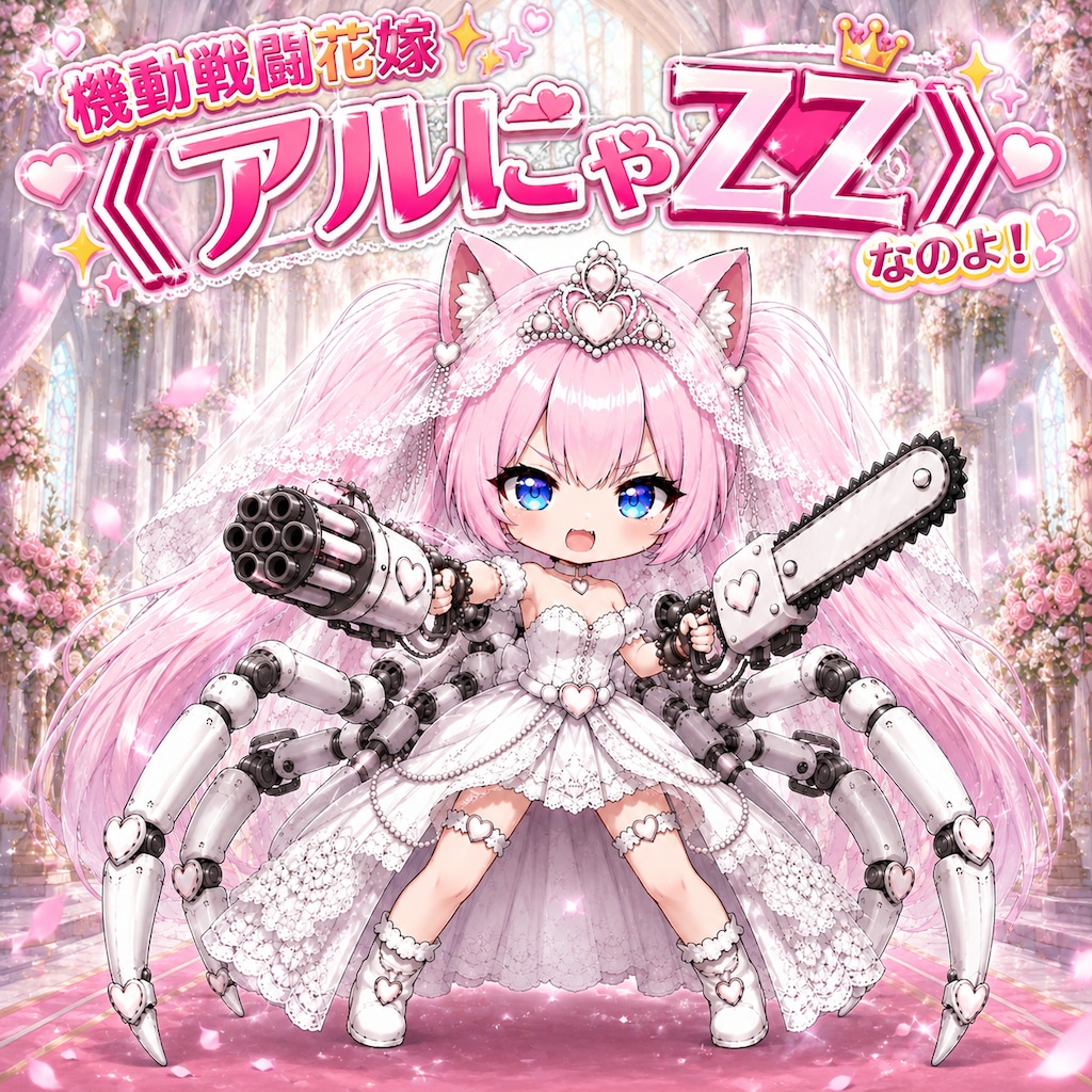 機動戦闘花嫁《アルにゃZZ》デビューよ‼️