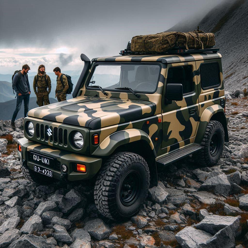 スズキジムニー軍用車