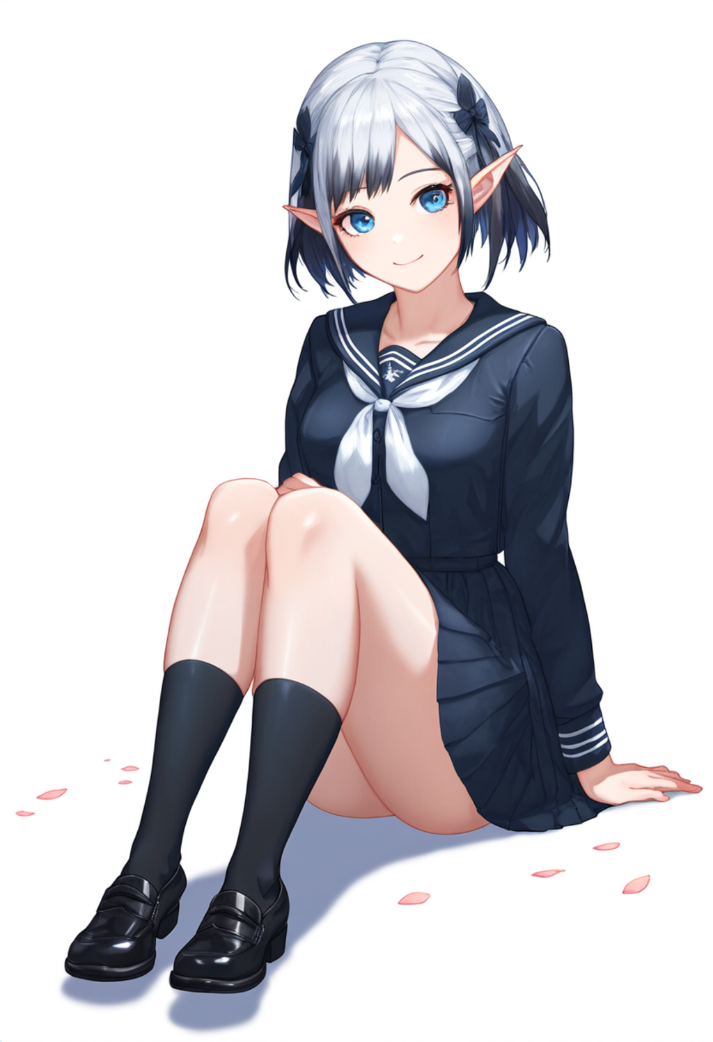 セーラー服のエルフさん