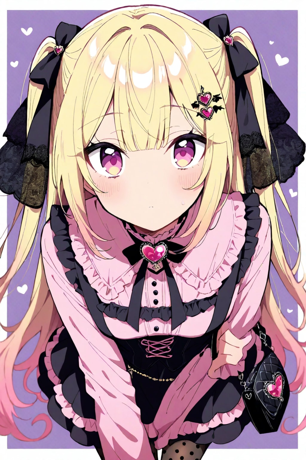 彩葉(いろは)の地雷系ファッション | の人気AIイラスト・グラビア