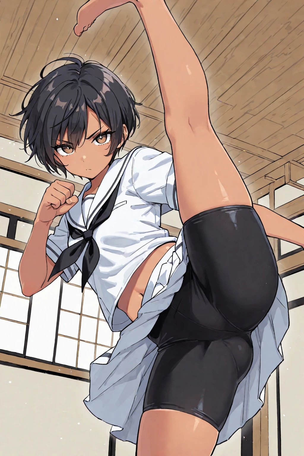 キック！