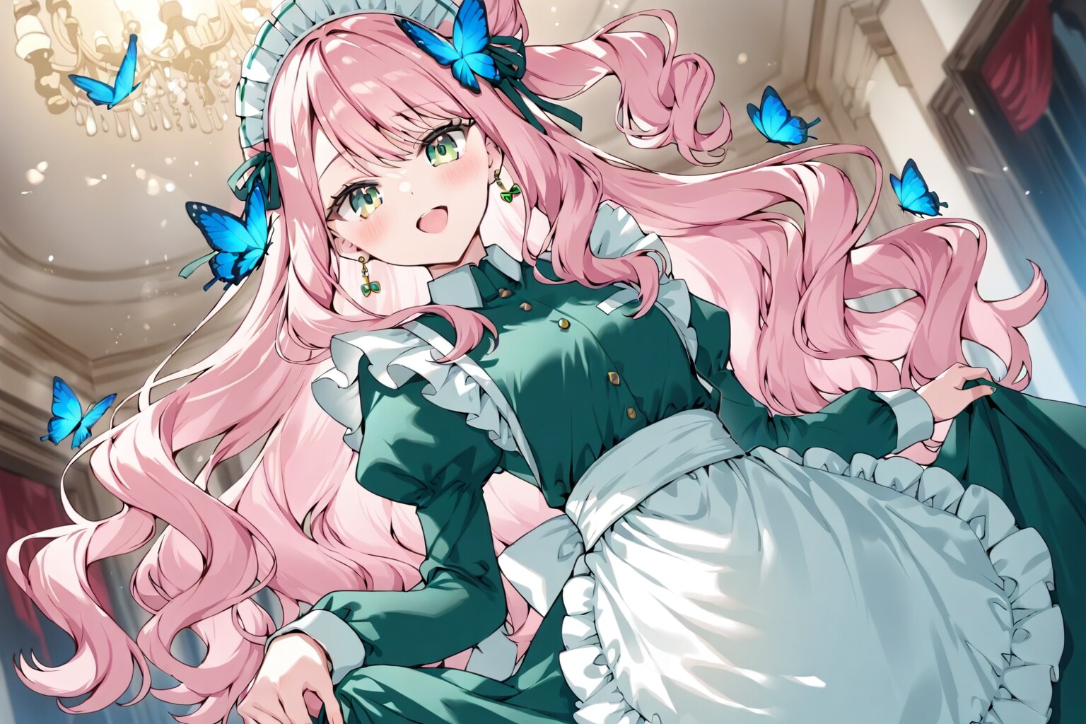 LILYこまちゃん×メイド服 | の人気AIイラスト・グラビア
