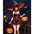 ハロウィーンの美女 6枚目