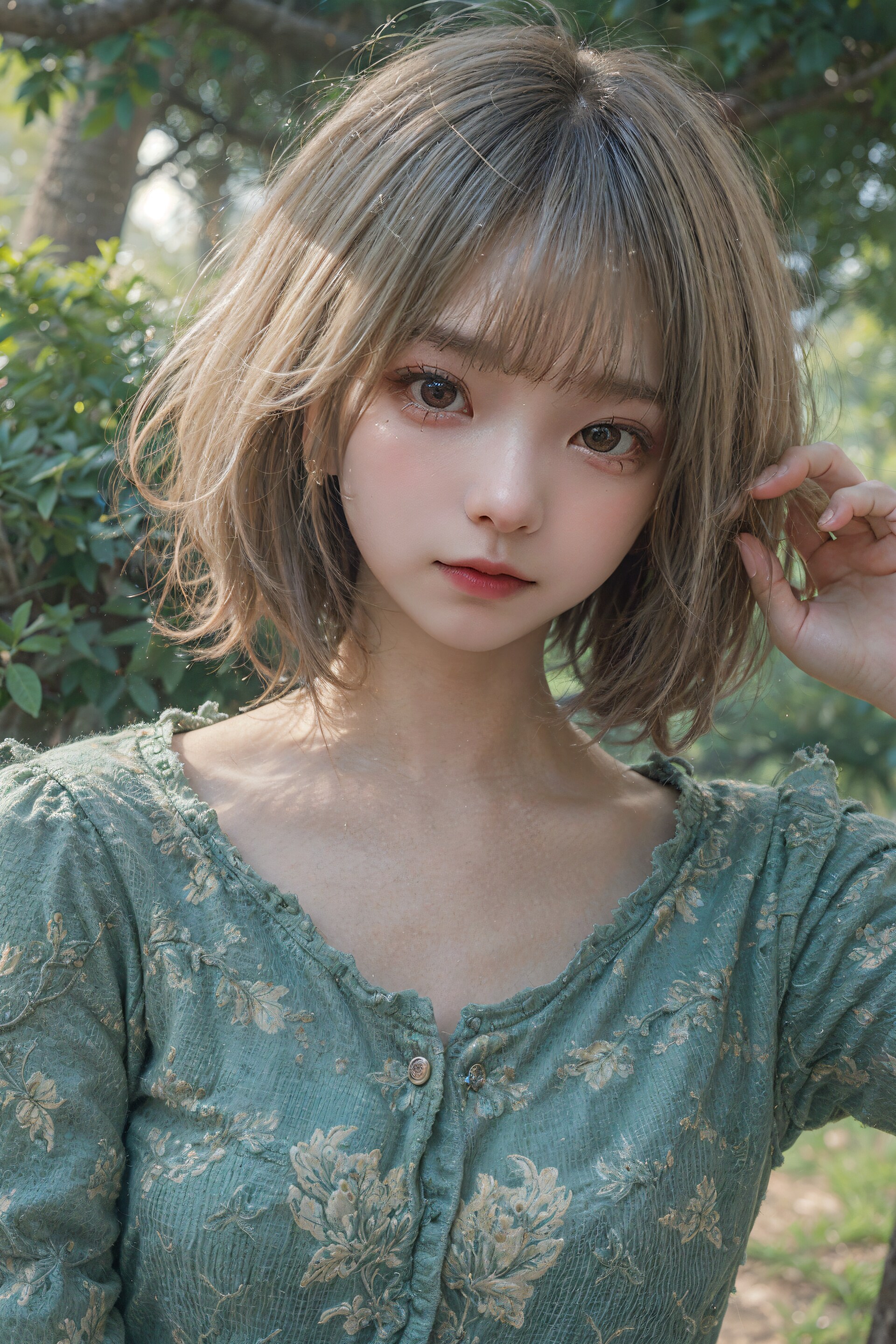 blonde
