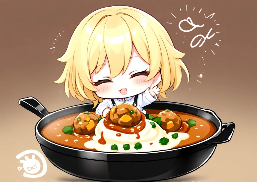 そうび（カルボナーラカレー）