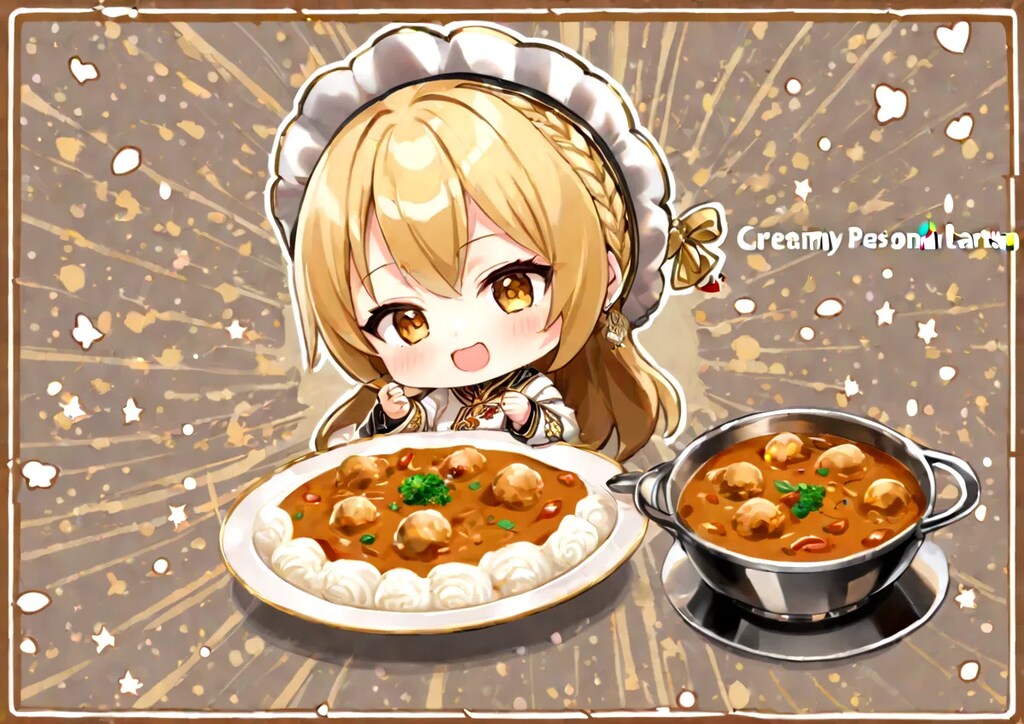 そうび（カルボナーラカレー）