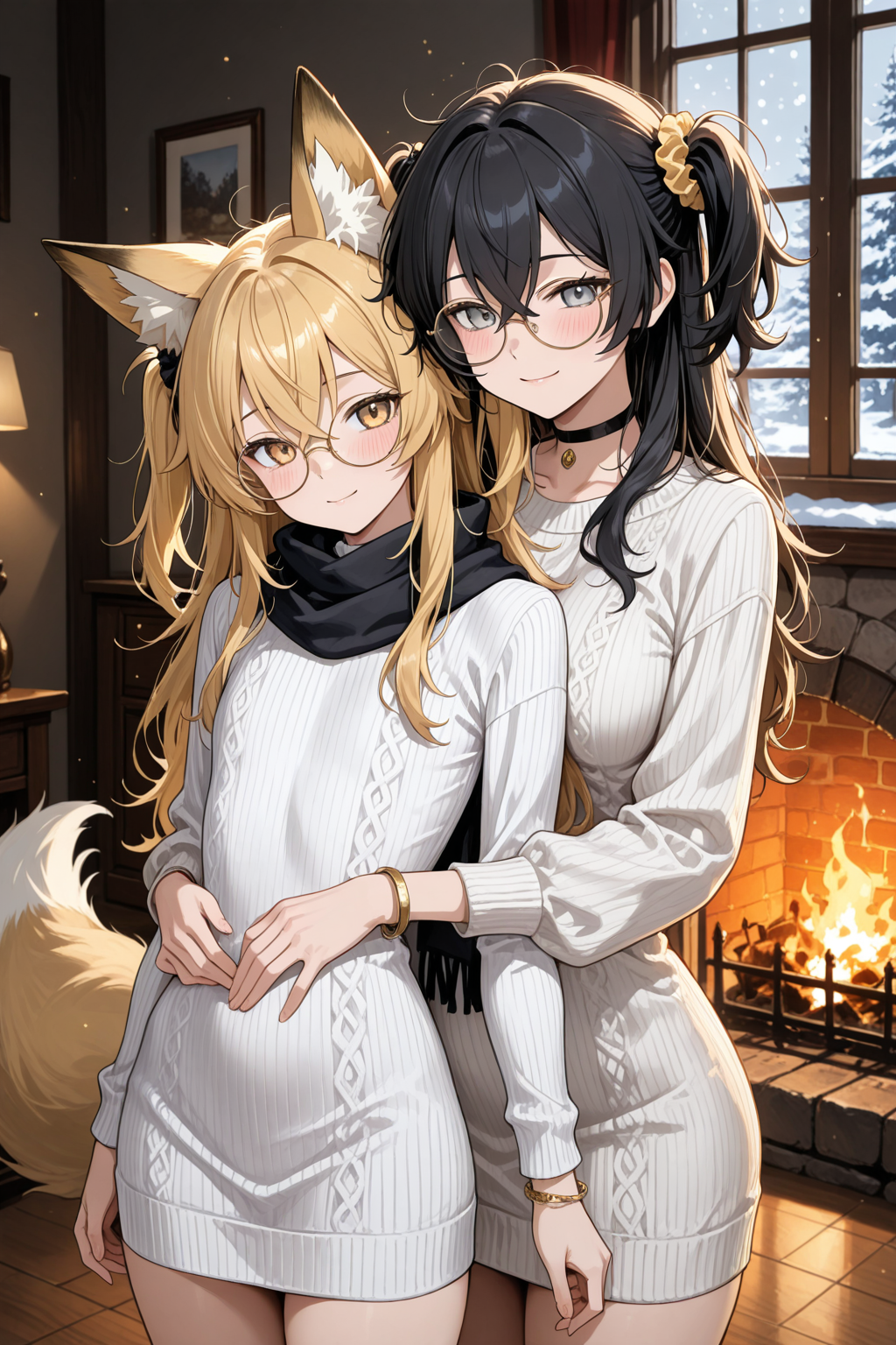 ミラさんとうちのコ達 | の人気AIイラスト・グラビア