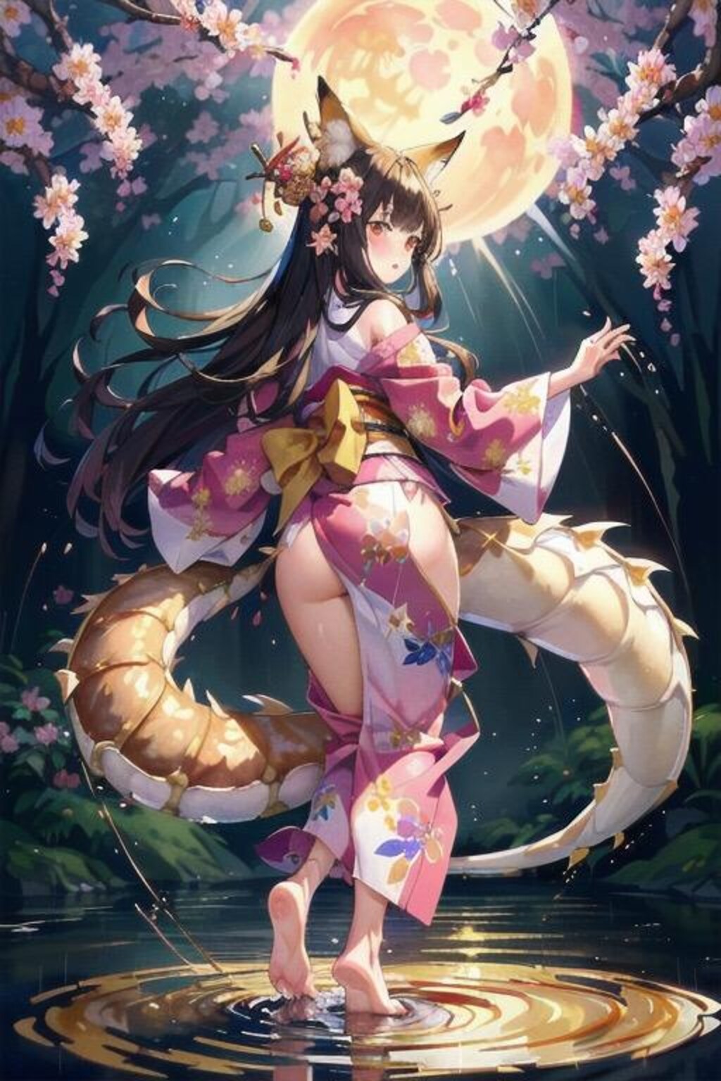 日巫女　小公鬼