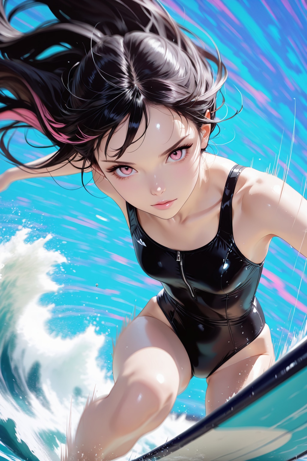 Beautiful Girl Itano-chan（板野ちゃんはいつもツンツンしてる。【The Surfboard篇】）