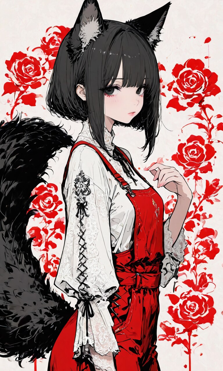 ケモ耳少女 | の人気AIイラスト・グラビア