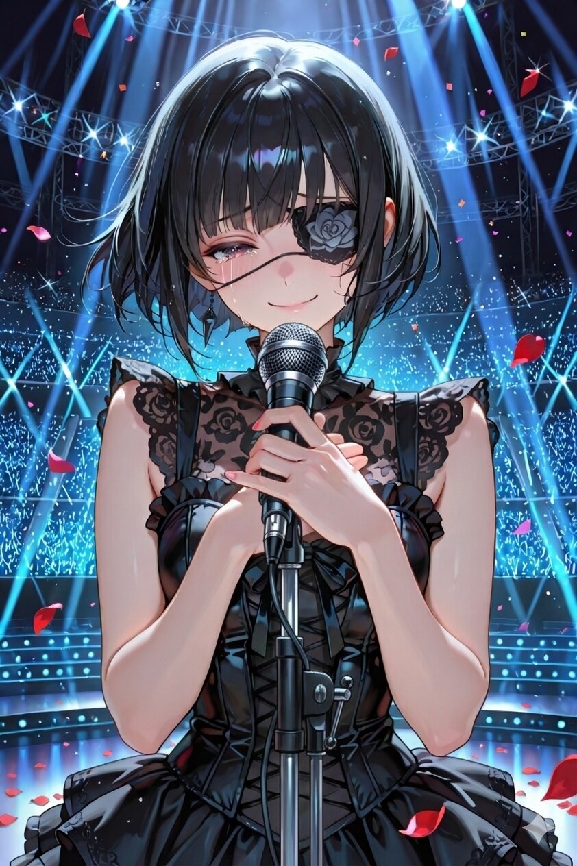 ゴスロリアイドル引退コンサート！ | の人気AIイラスト・グラビア