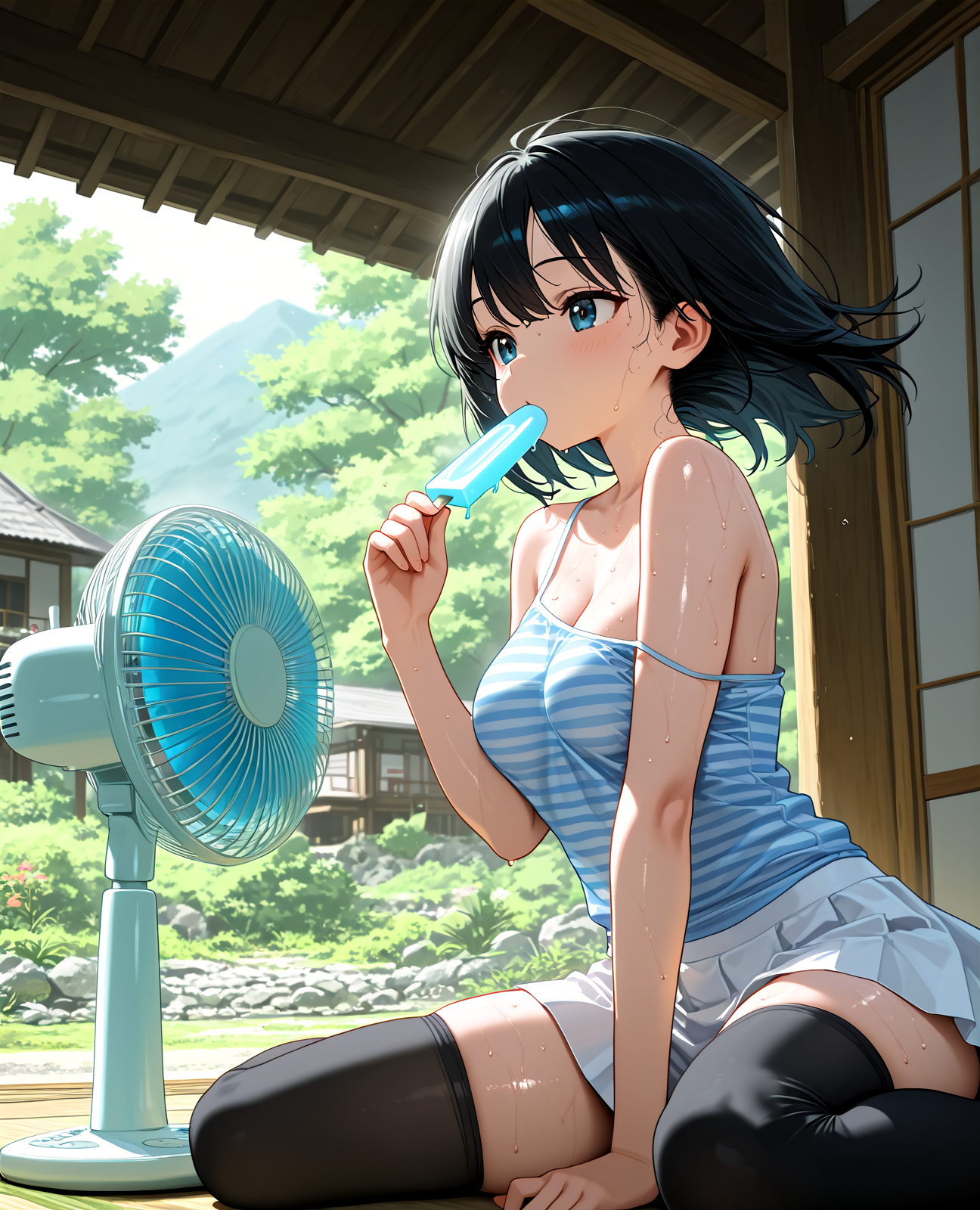 暑い日はアイスに限る