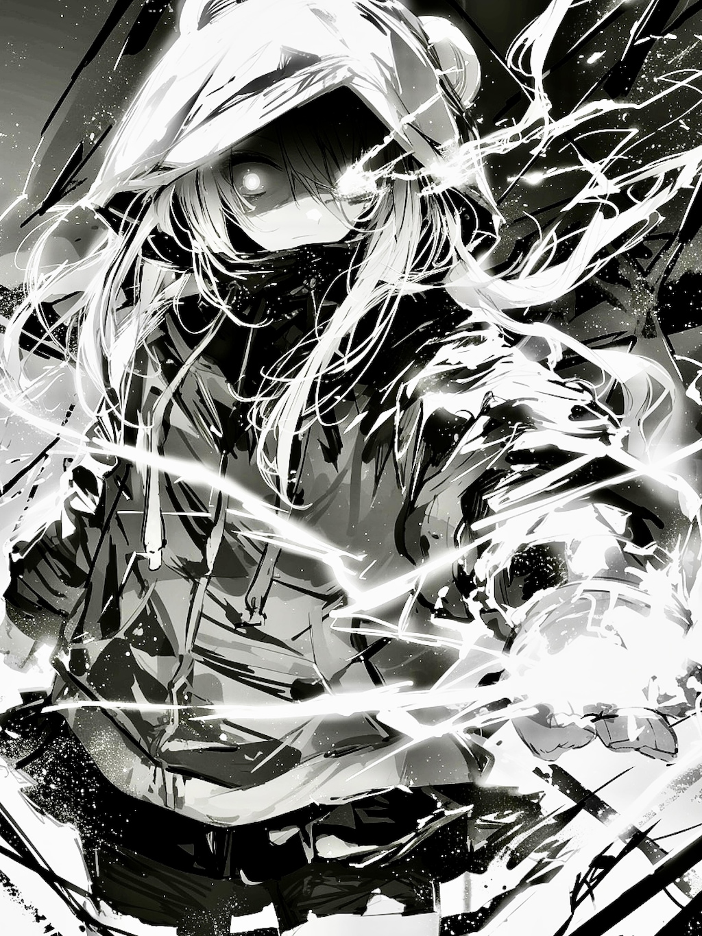 くま娘✖︎モノクロ🐾