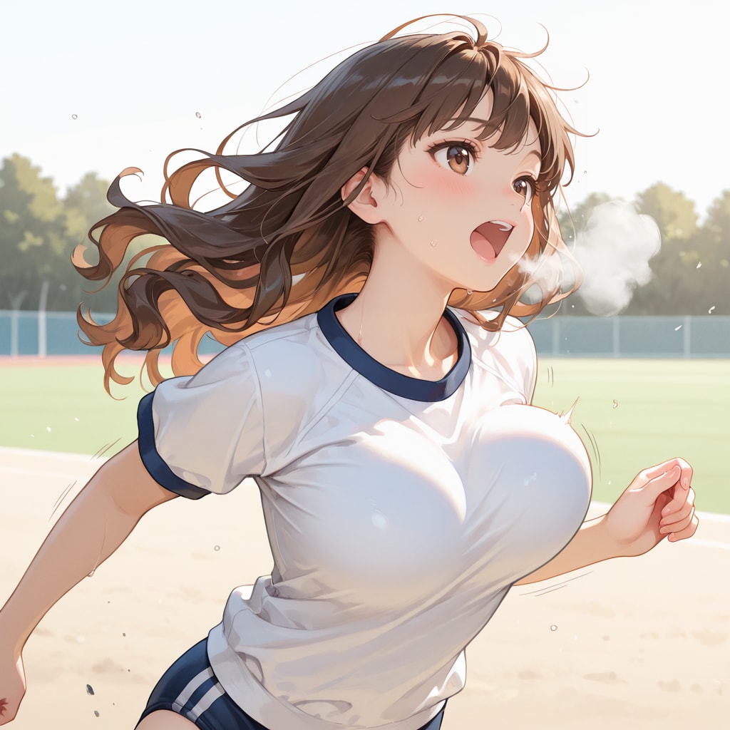 澪ちゃん、体育は苦手
