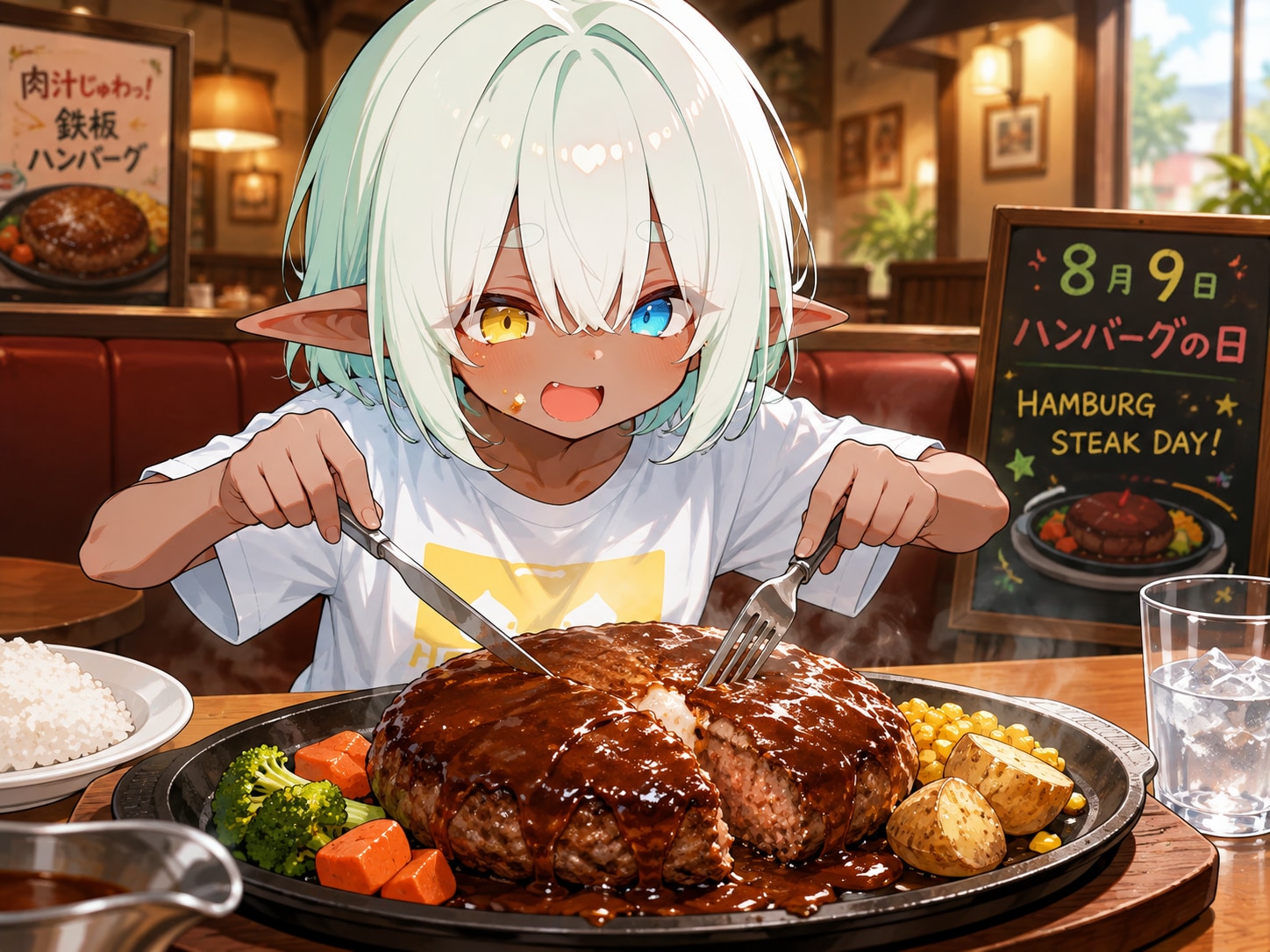 [今日は何の日 8/9] ハンバーグの日