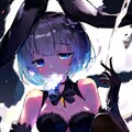 バニーガールのレム（その2） 2枚目