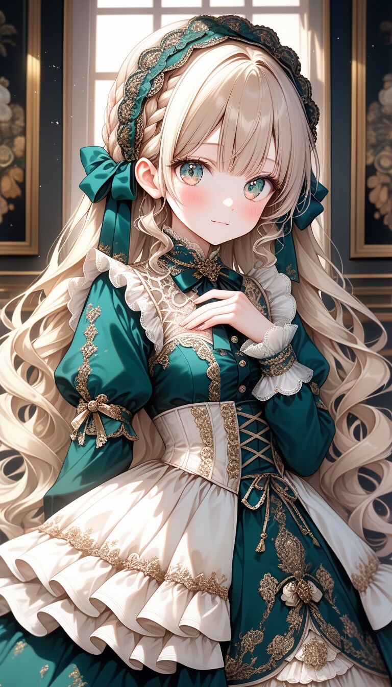 気取った美少女(ややロリ？)