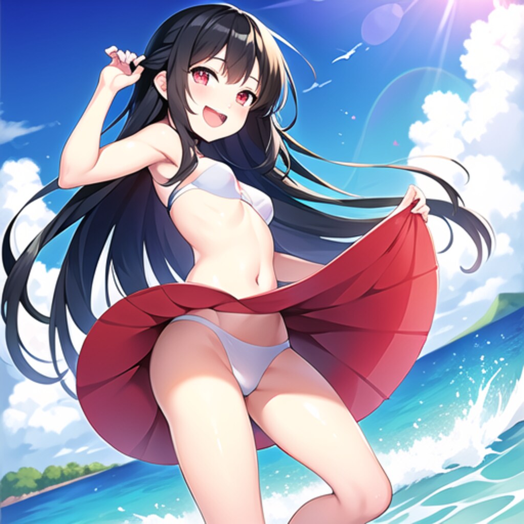 暑いから見せちゃおっと😉