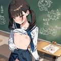 教室のみんなの前で… 3枚目