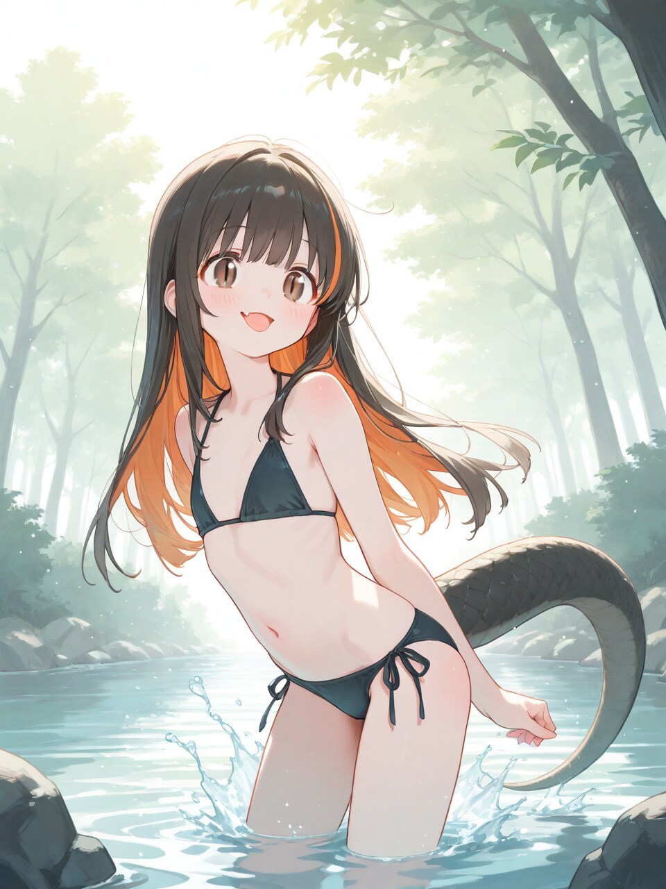 アカハライモリちゃん